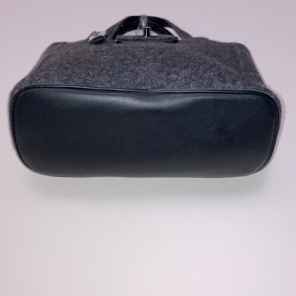 Coach • Charcoal Grey Wool with Black Accents - Picture 3 of 12